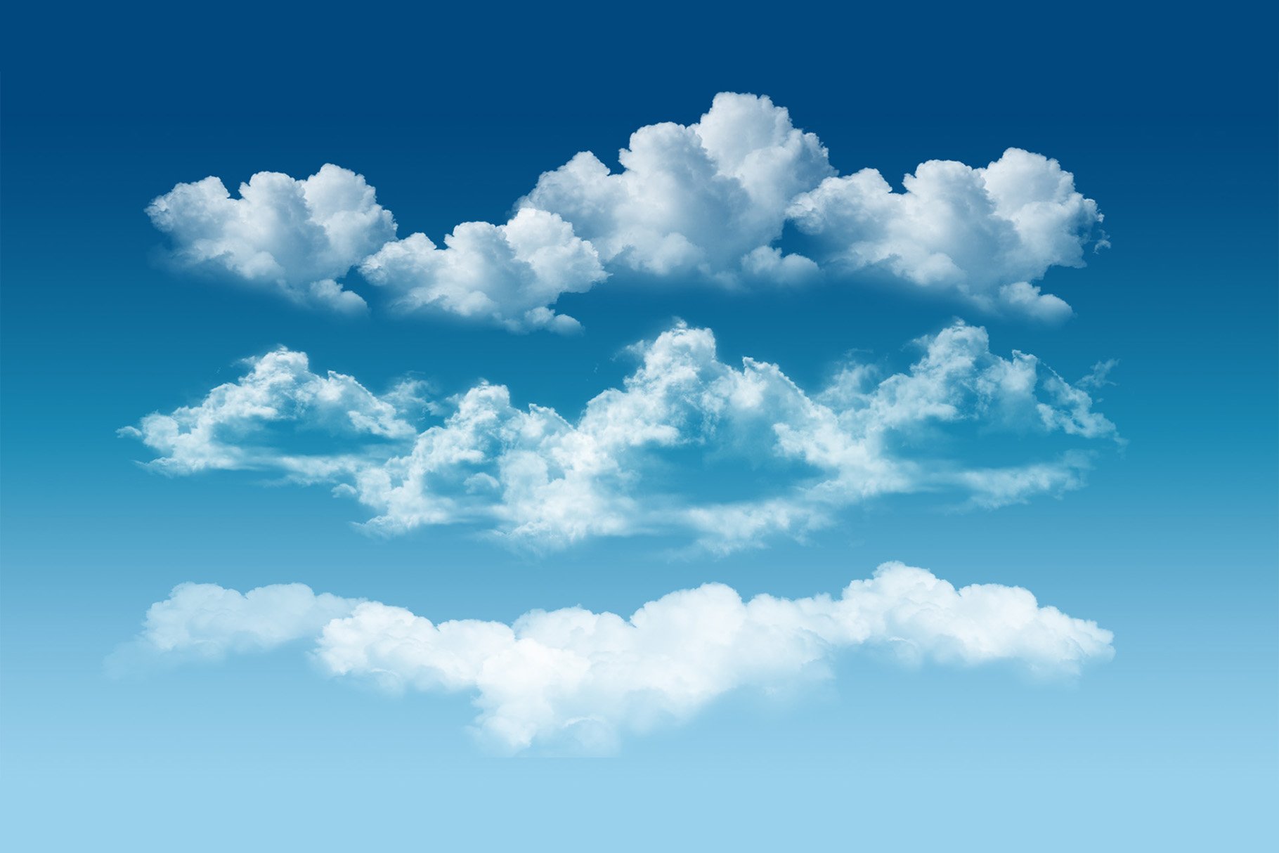 Dynamic Clouds Brush set 3preview image.