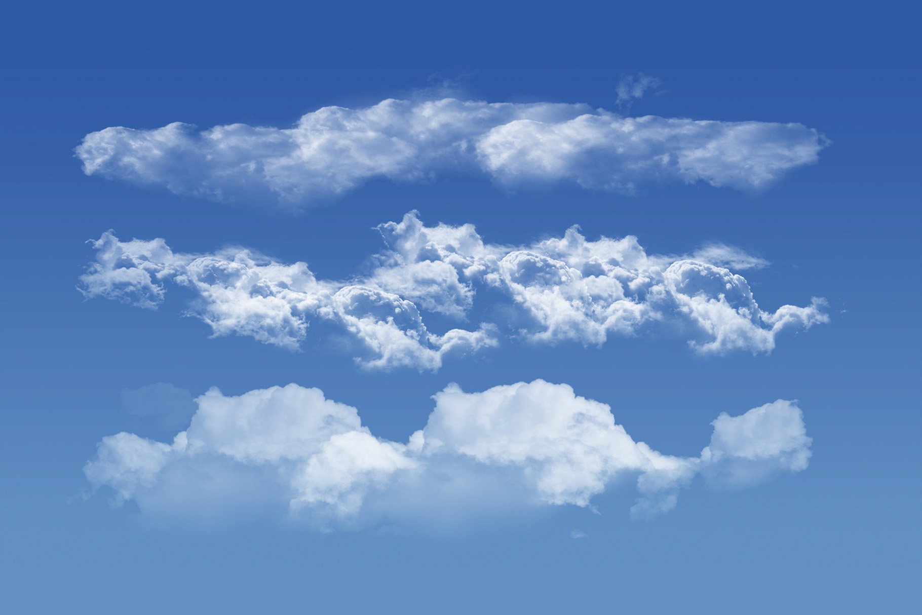 Dynamic clouds brush set 2preview image.