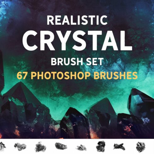 Realistic Crystal brush setcover image.