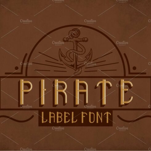 Pirate Modern Label Typeface cover image.