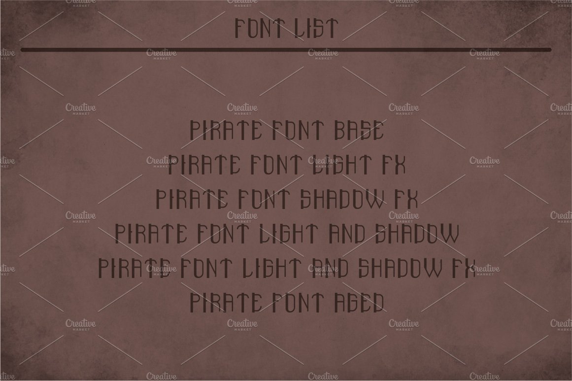 cm pirate font 6 947