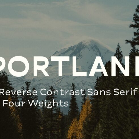 Portland Sans Serif cover image.