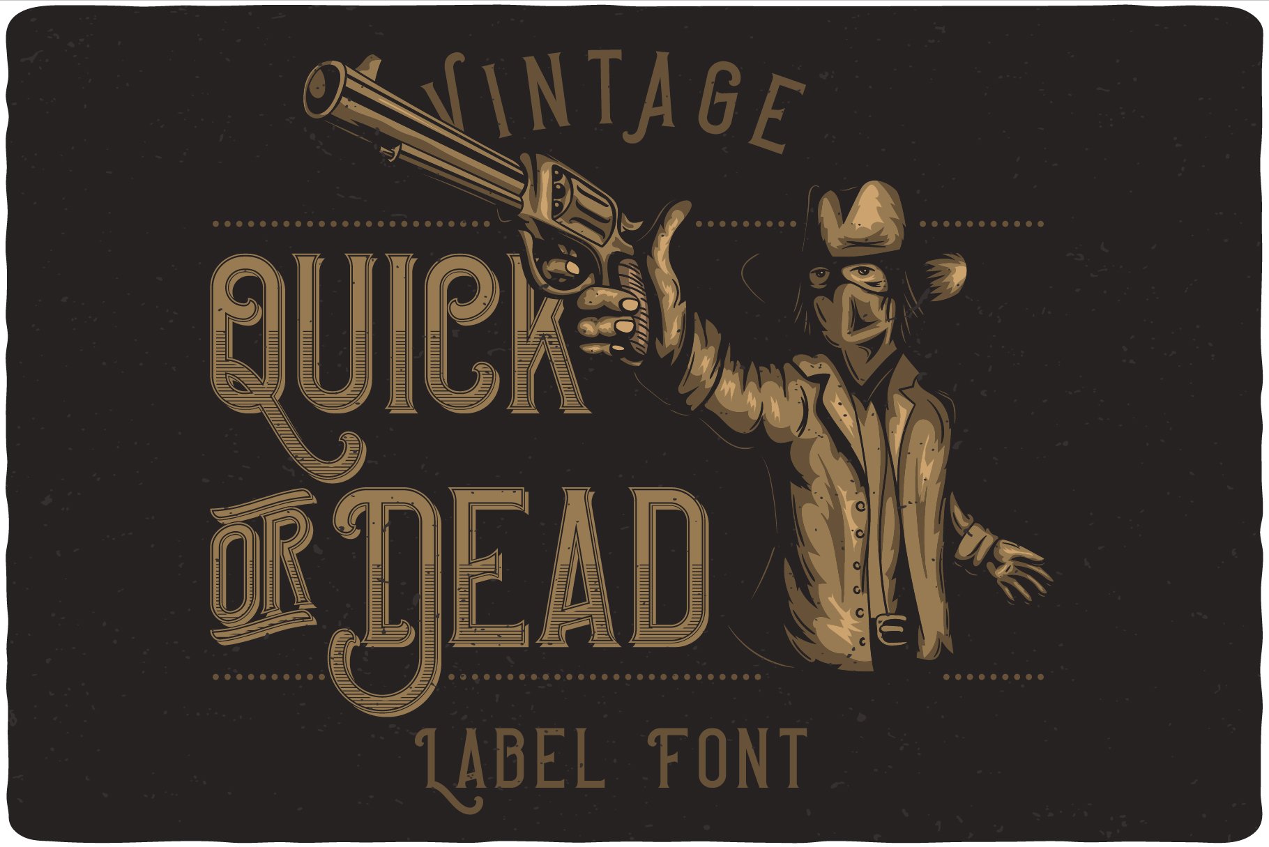 cm quick or dead font 03 797