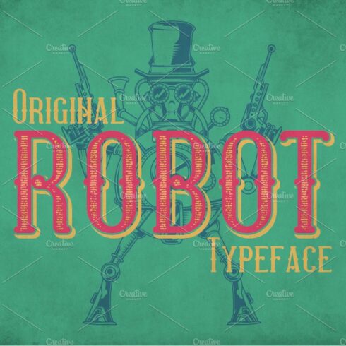 Robot Modern Label Typeface cover image.