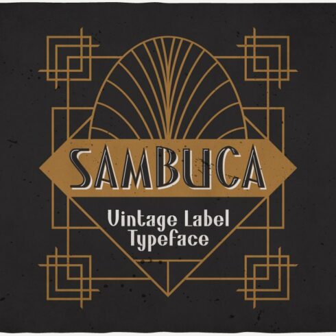 Sambuca Typeface cover image.