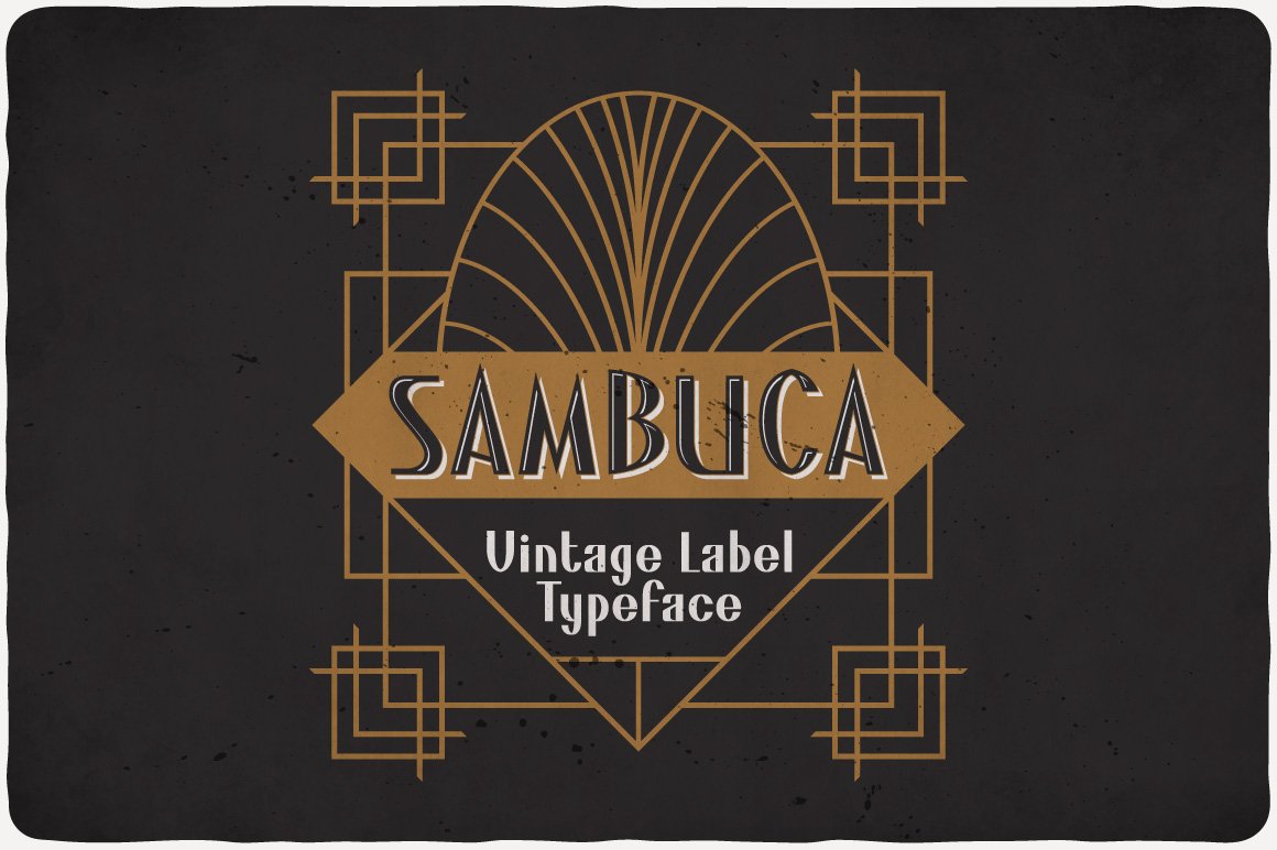 Sambuca Typeface cover image.