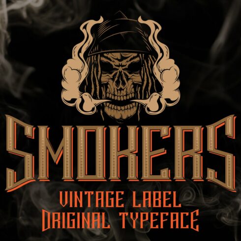 Smokers typeface cover image.