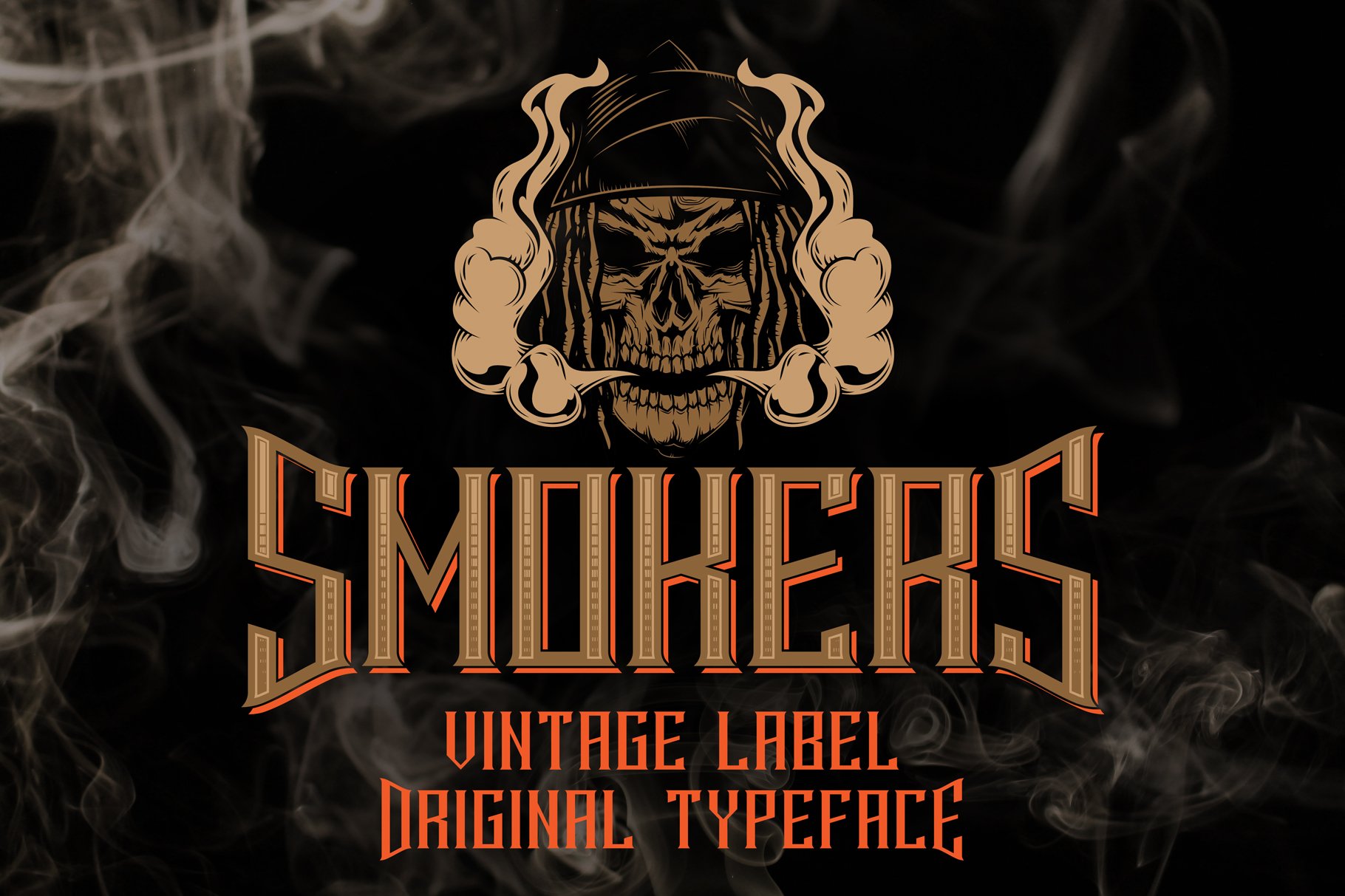 Smokers typeface cover image.