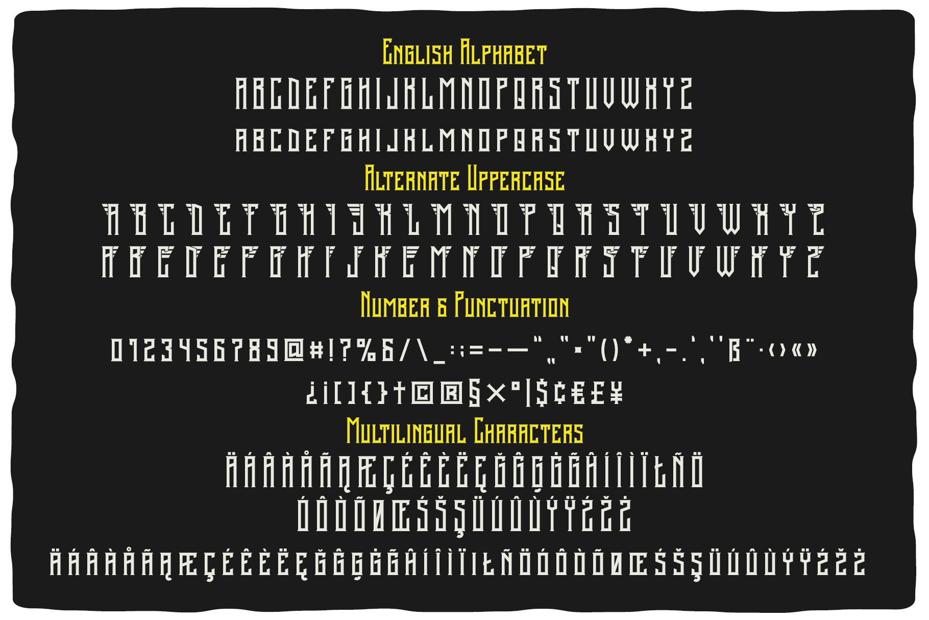 Space Vacation layered font preview image.