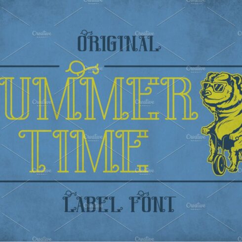 Sumer Time Modern Label Typeface cover image.