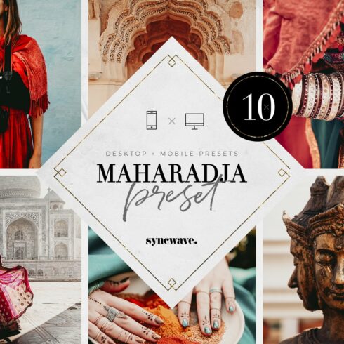 Maharadja Lightroom Presets Bundlecover image.