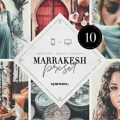 Marrakesh Lightroom Presets Bundlecover image.