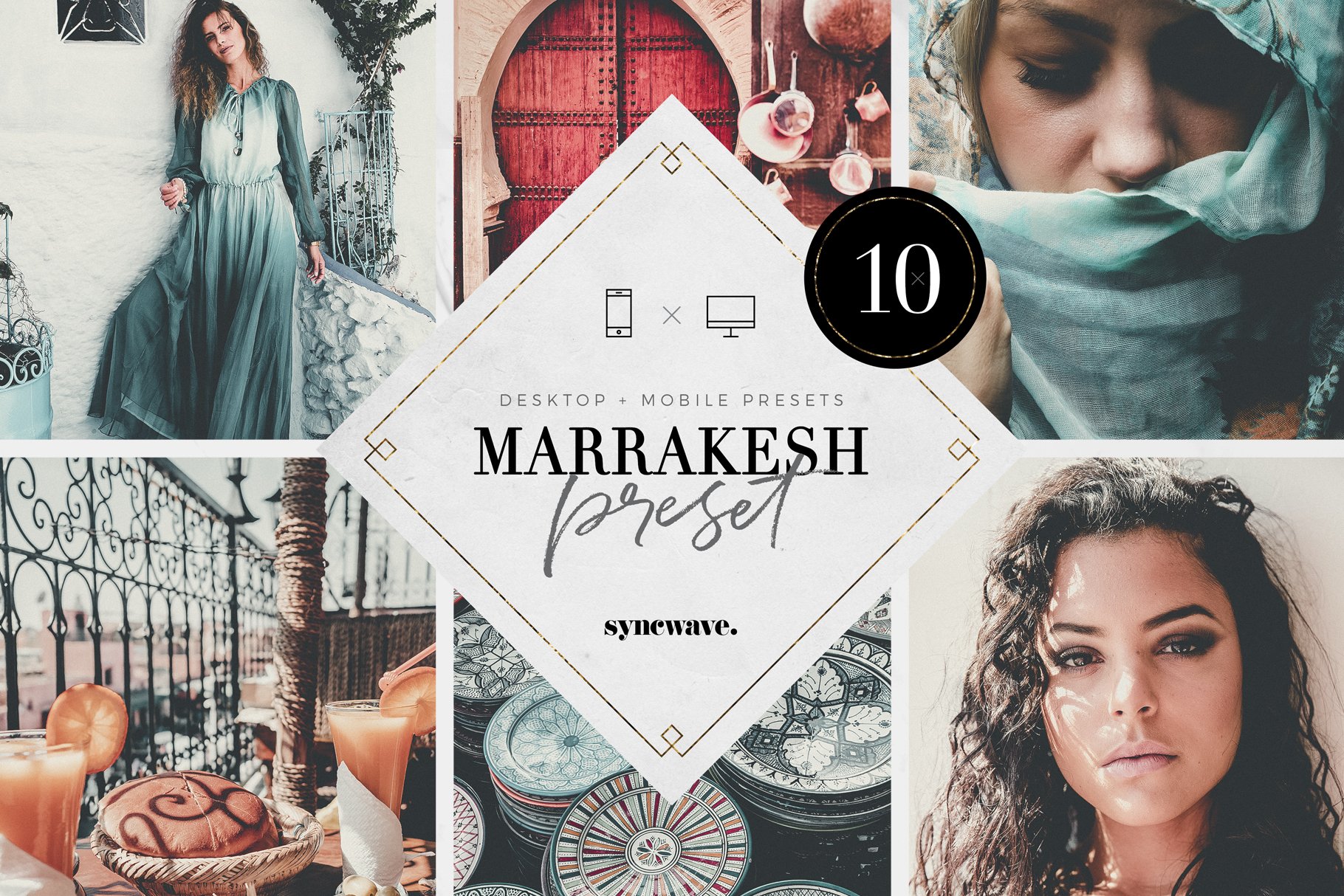 Marrakesh Lightroom Presets Bundlecover image.