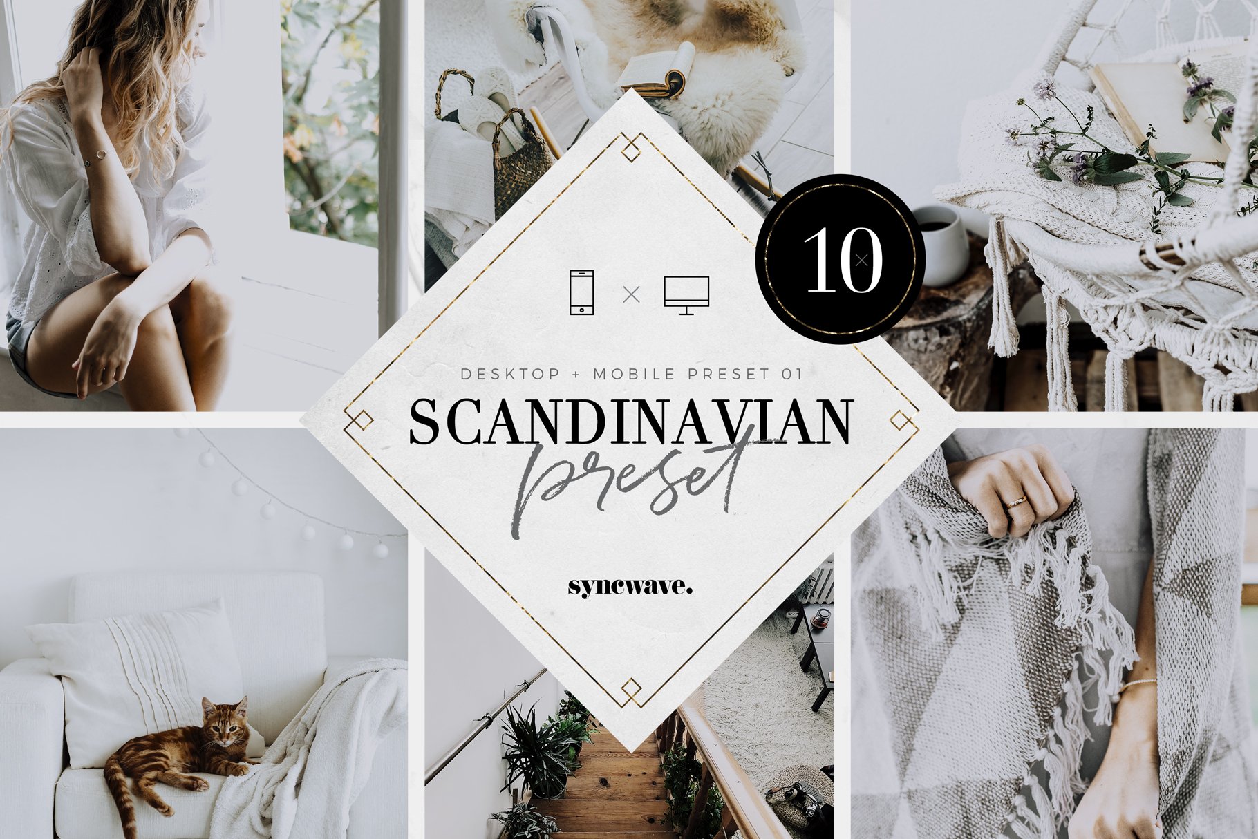 Scandinavian Lightroom Presetscover image.