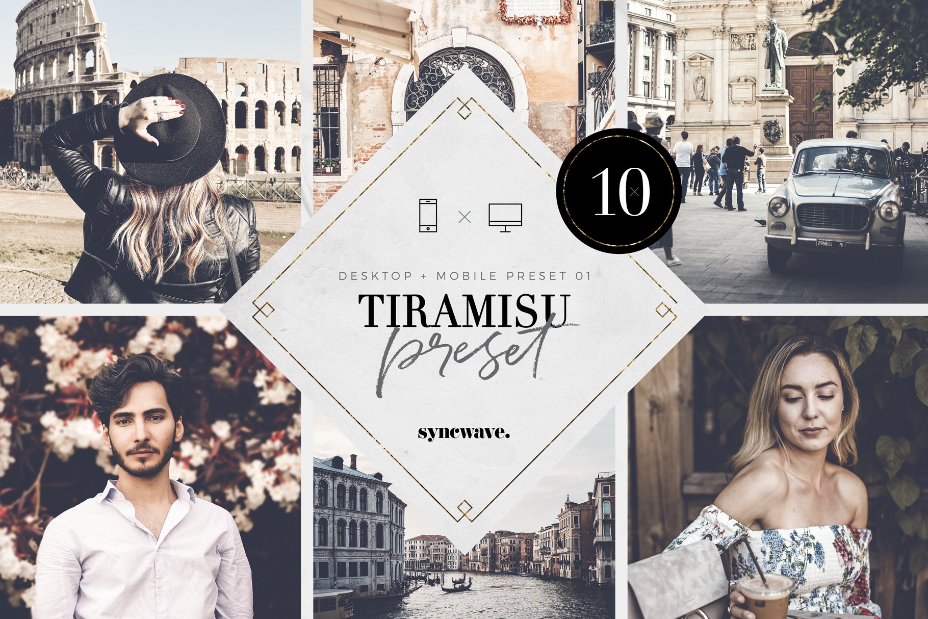 Tiramisu Lightroom Presets Bundlecover image.