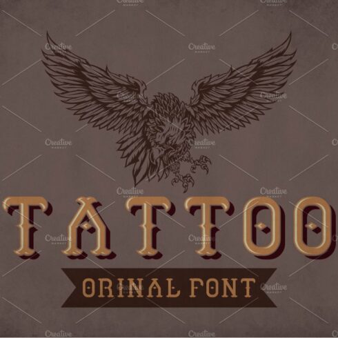 Tattoo Modern Label Typeface cover image.