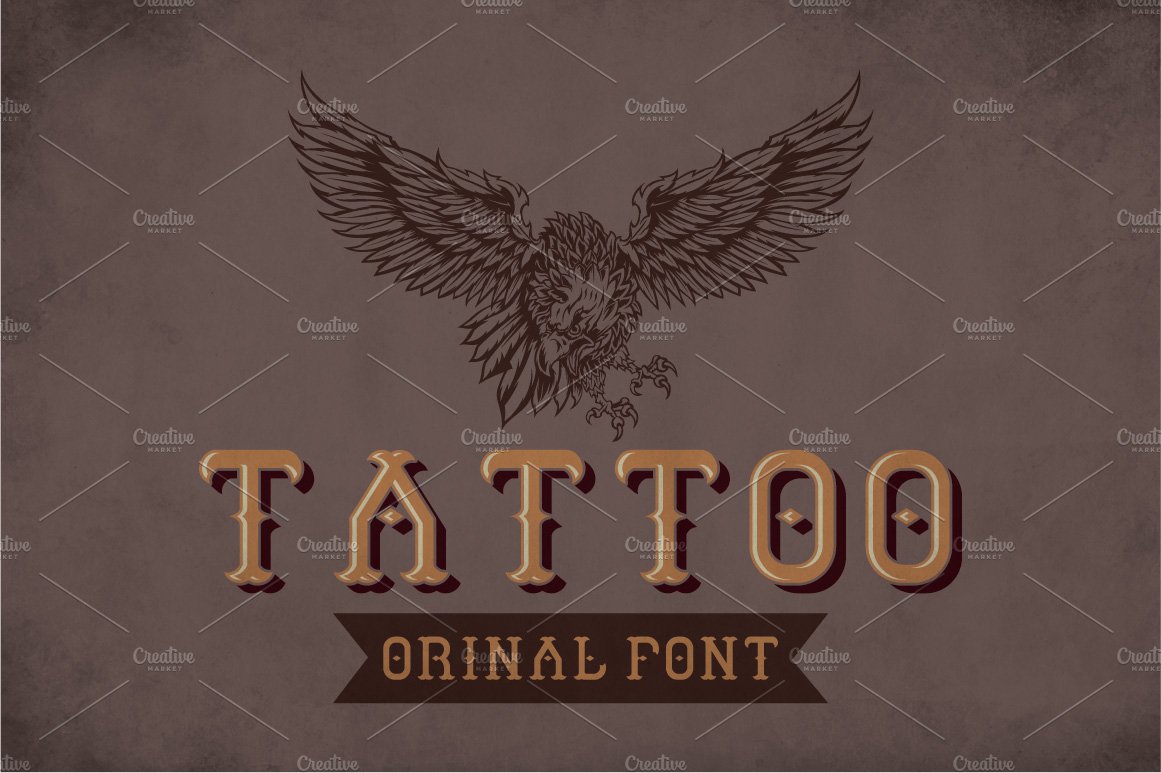 Tattoo Modern Label Typeface cover image.