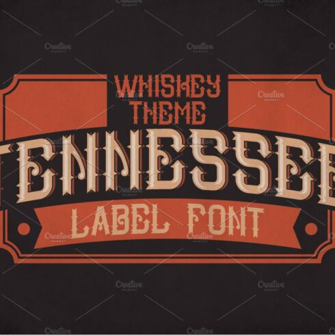 Tennessee Vintage Label Typeface cover image.