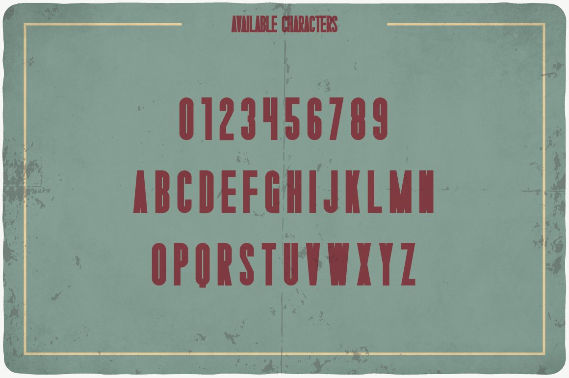 Tight typeface preview image.