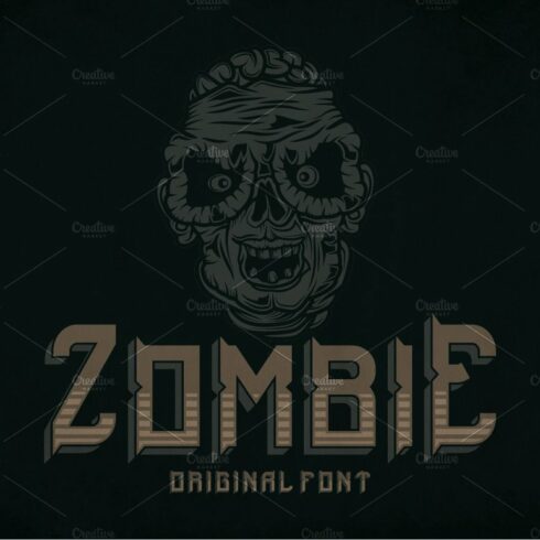 Zombie Modern Label Typeface cover image.