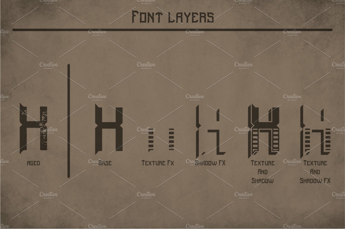 cm zombie font 4 298