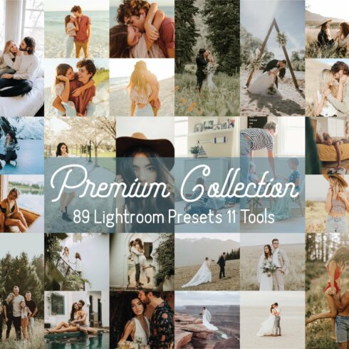 Premium Collection Lightroom Presetscover image.