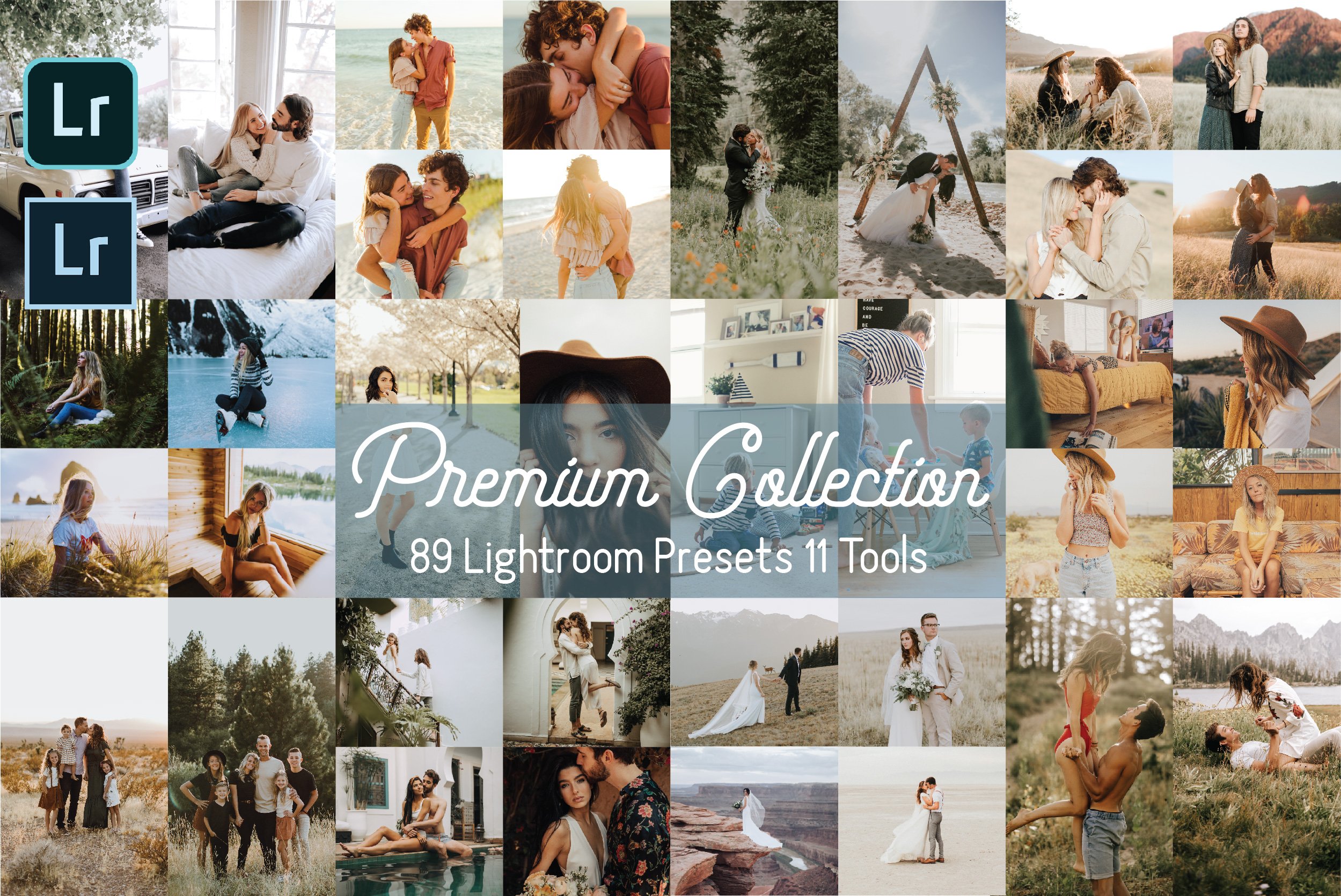 Premium Collection Lightroom Presetscover image.