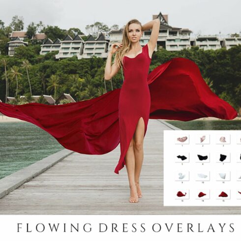 16 Flowing Dress Overlayscover image.