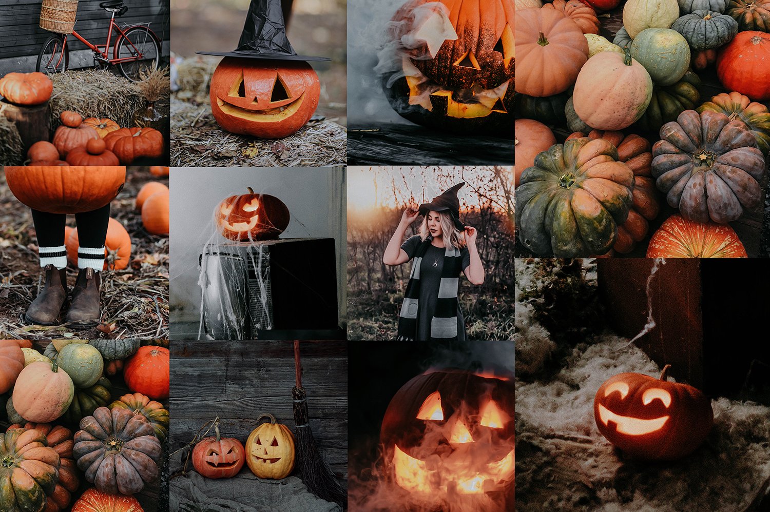 7 HALLOWEEN LIGHTROOM MOBILE PRESETScover image.