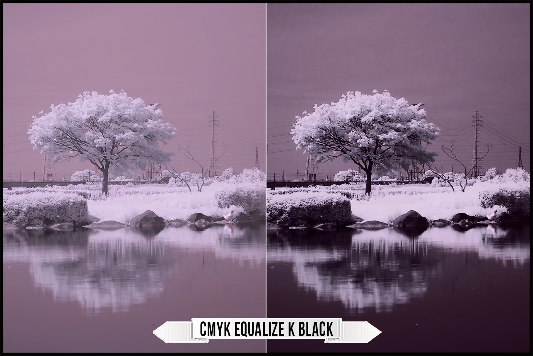 cmyk equalize k black 875