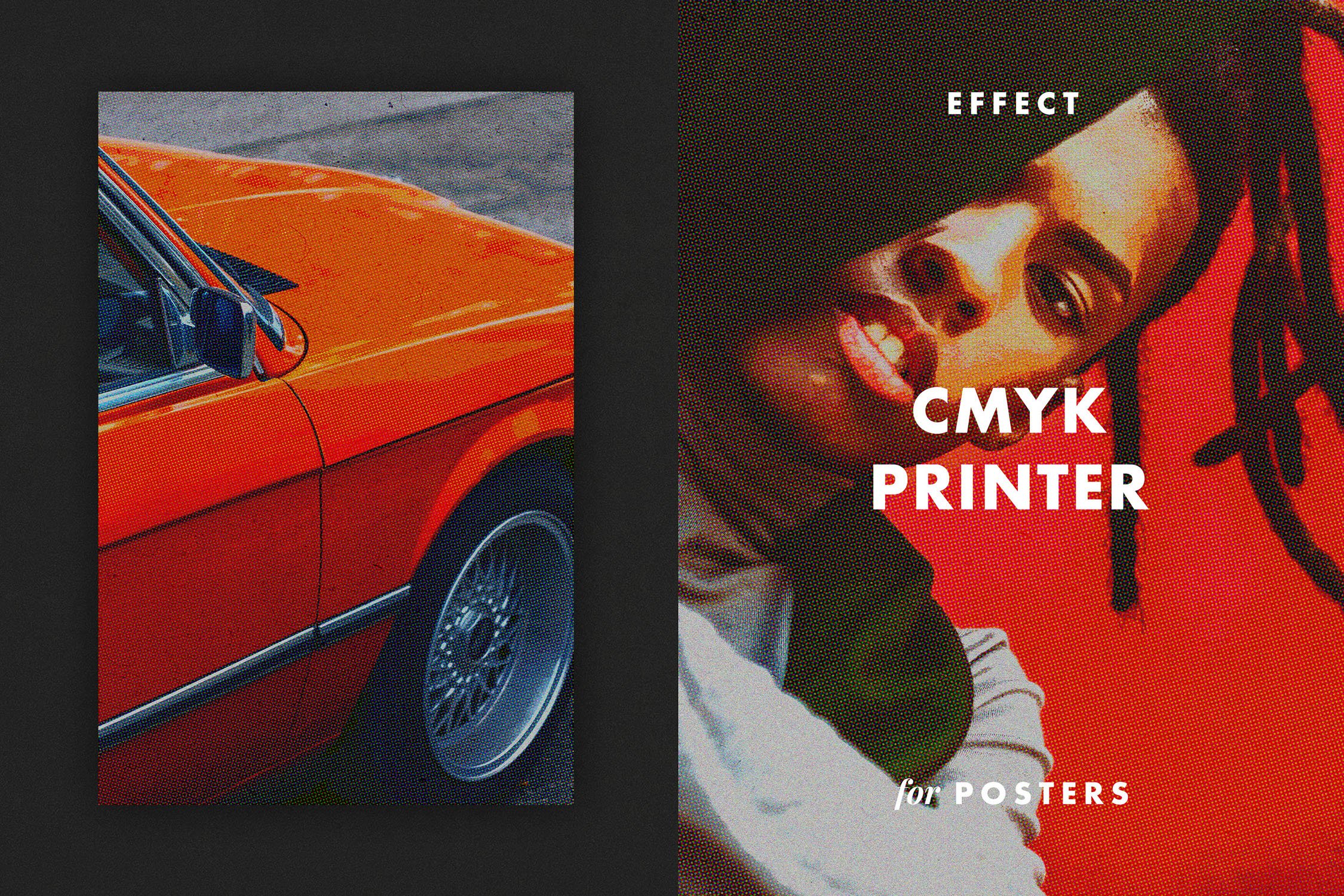 CMYK Printer Effect for Posterscover image.