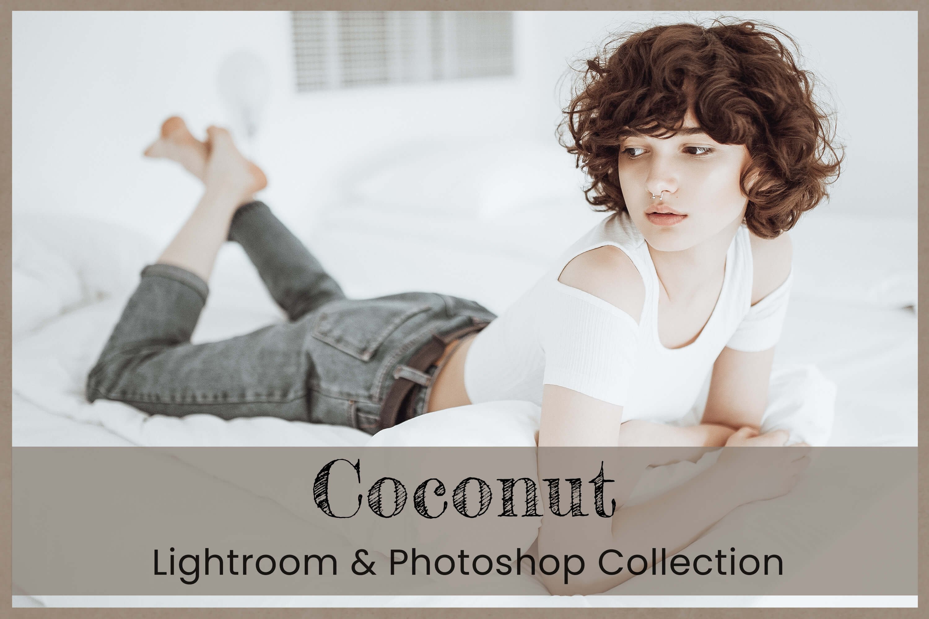 Coconut Photoshop Actions Lightroomcover image.