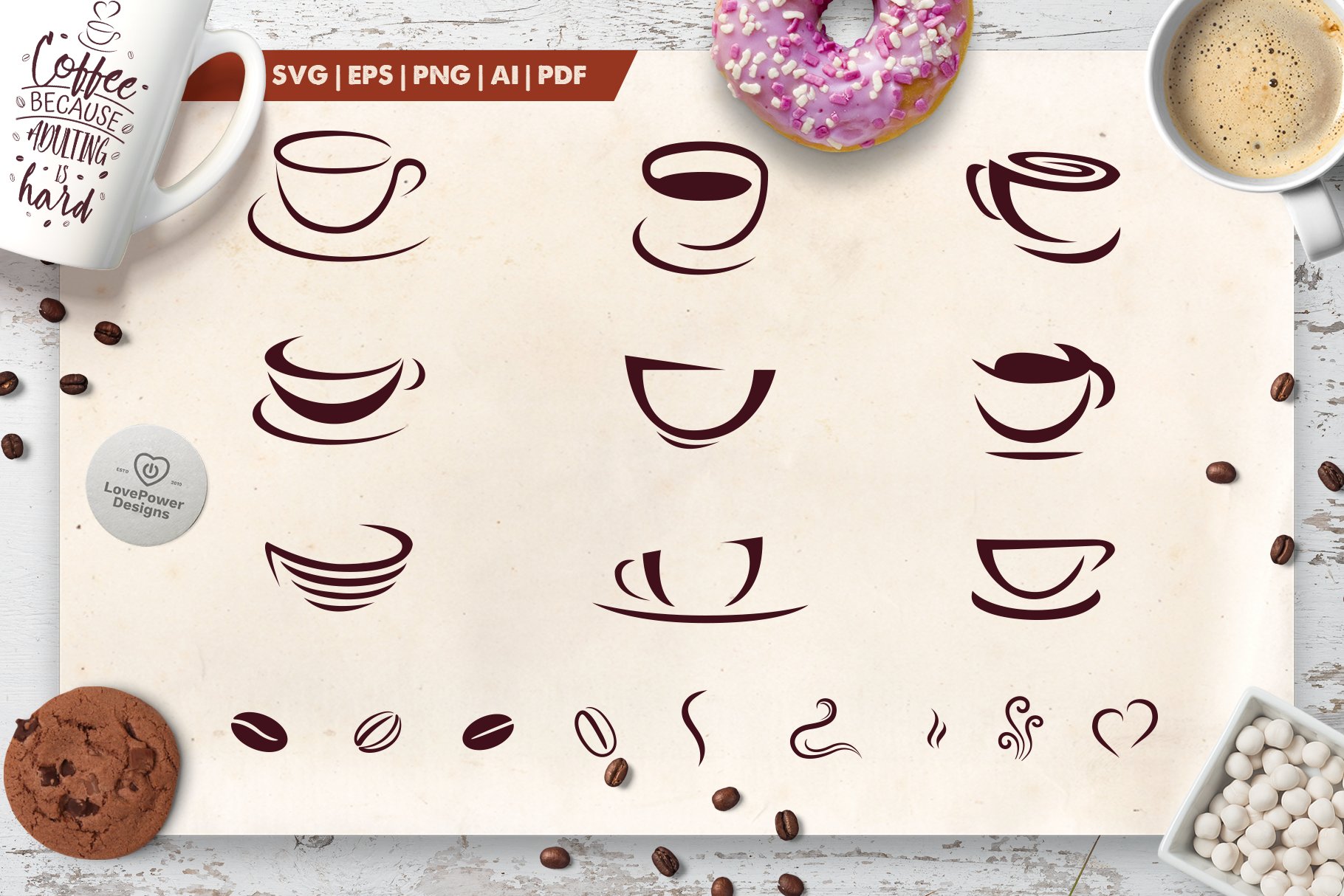 Coffee Cups For Logoscover image.