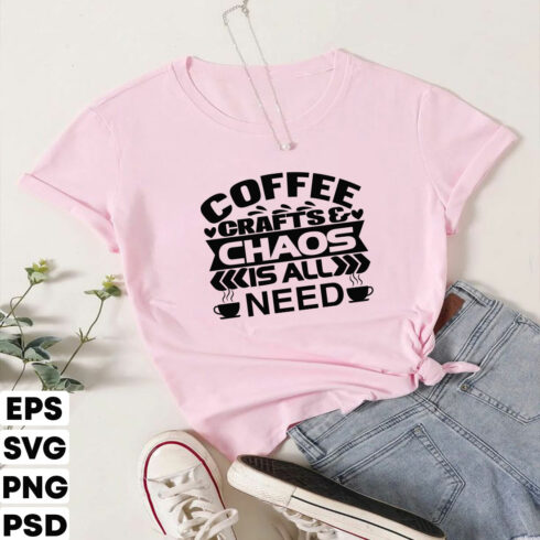 coffee crafts and chaos is all need cover image.