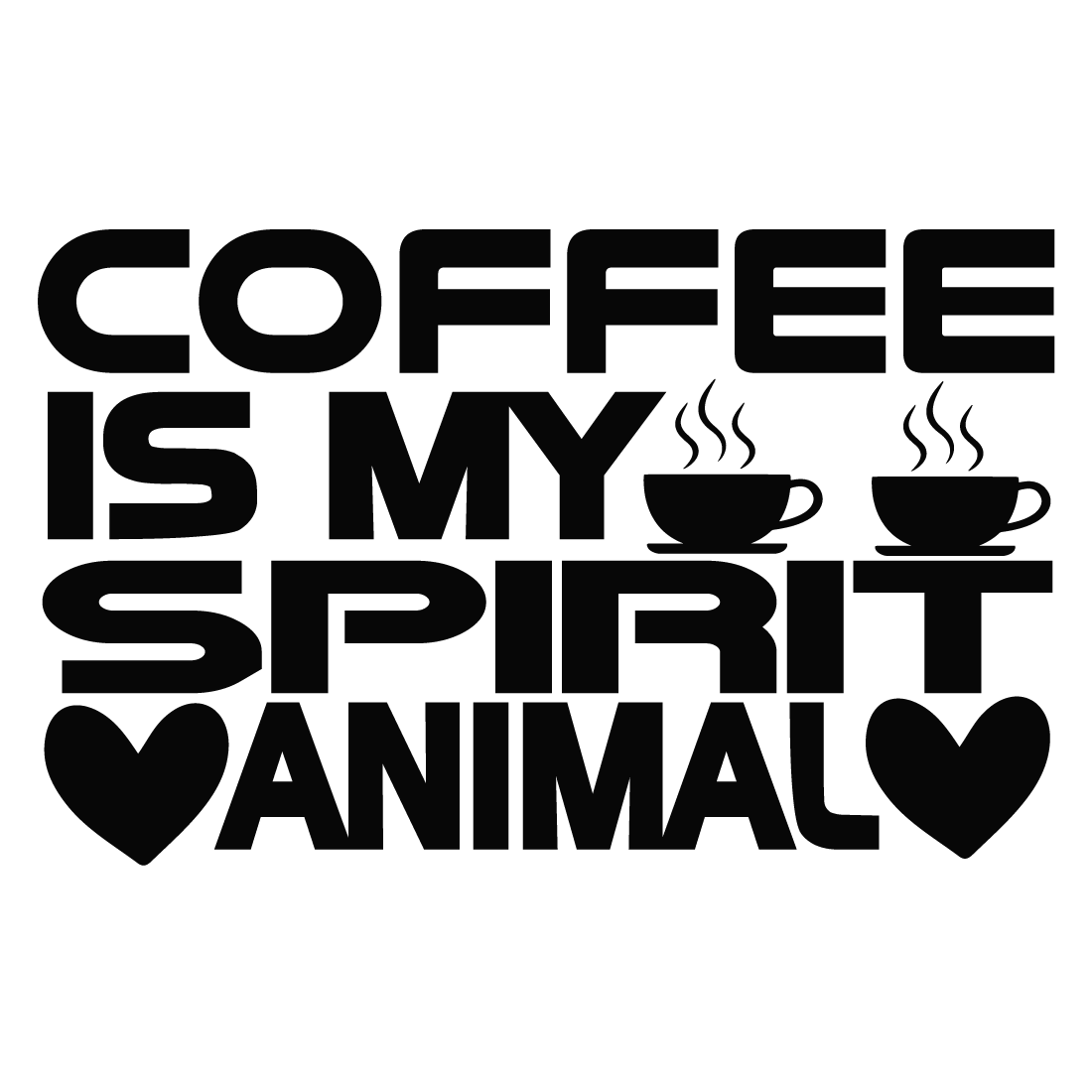 coffee is my spirit animal preview image.