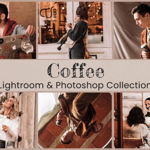 Coffee Lightroom Presets Photoshopcover image.
