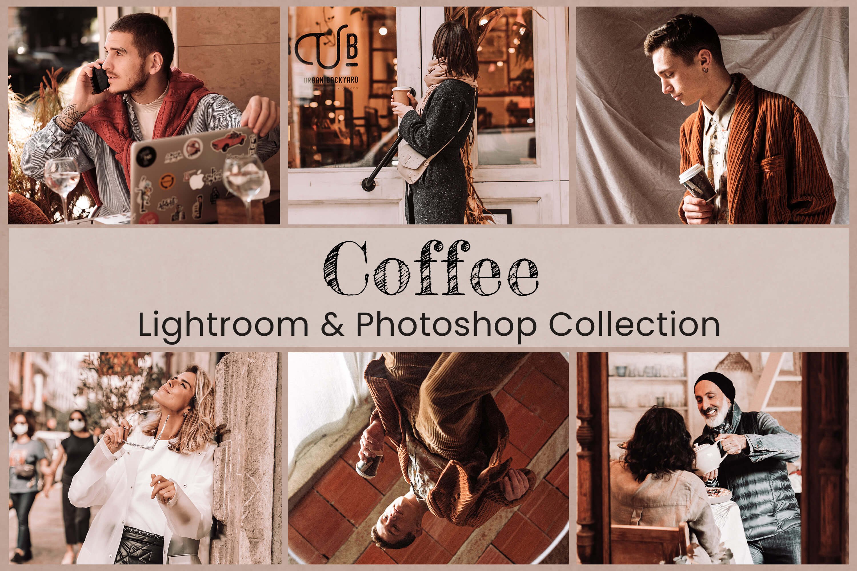 Coffee Lightroom Presets Photoshopcover image.