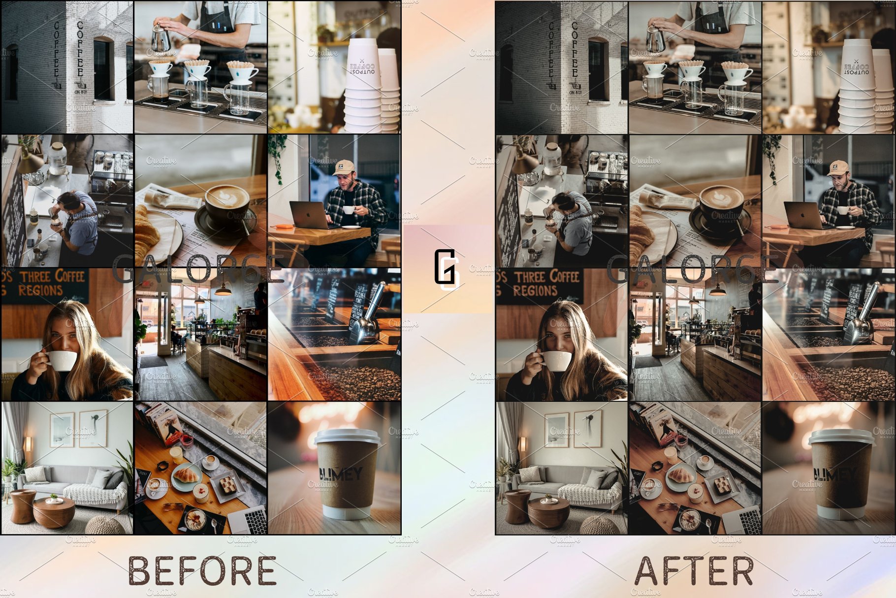 Lightroom Preset COFFEE by GALOR6Epreview image.