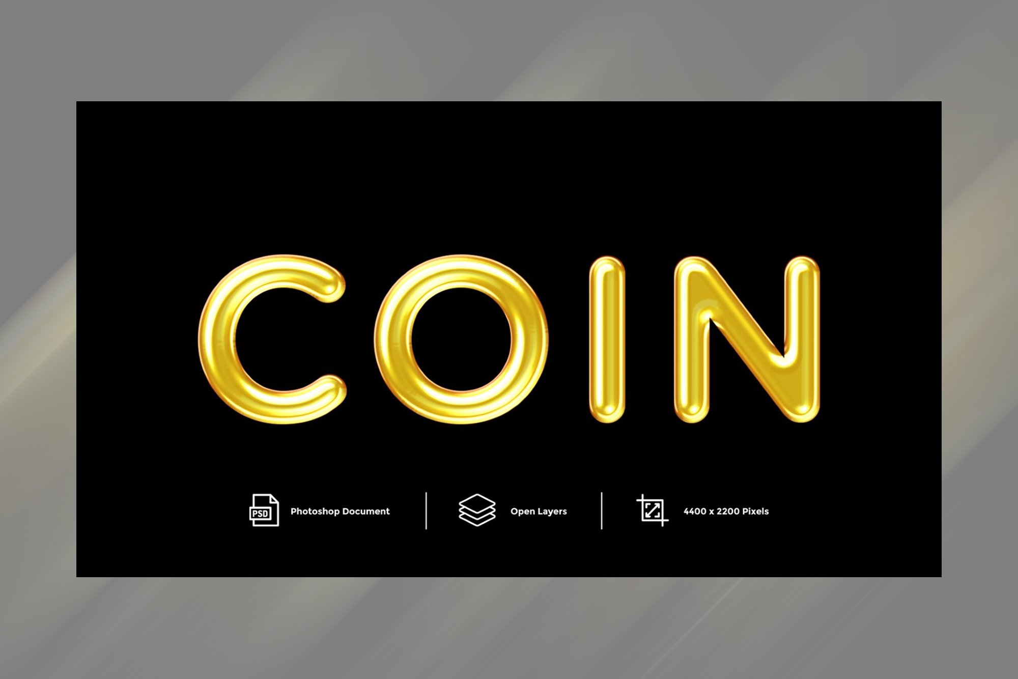 Coin Text Effect Designcover image.