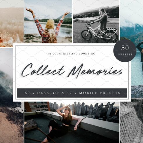 50 Lightroom Preset Collect Memoriescover image.