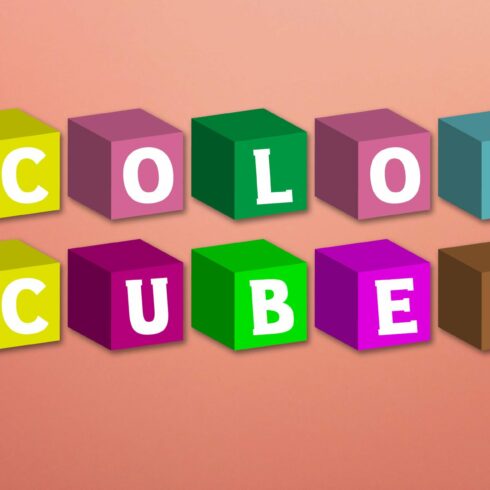Color Cubes Font cover image.