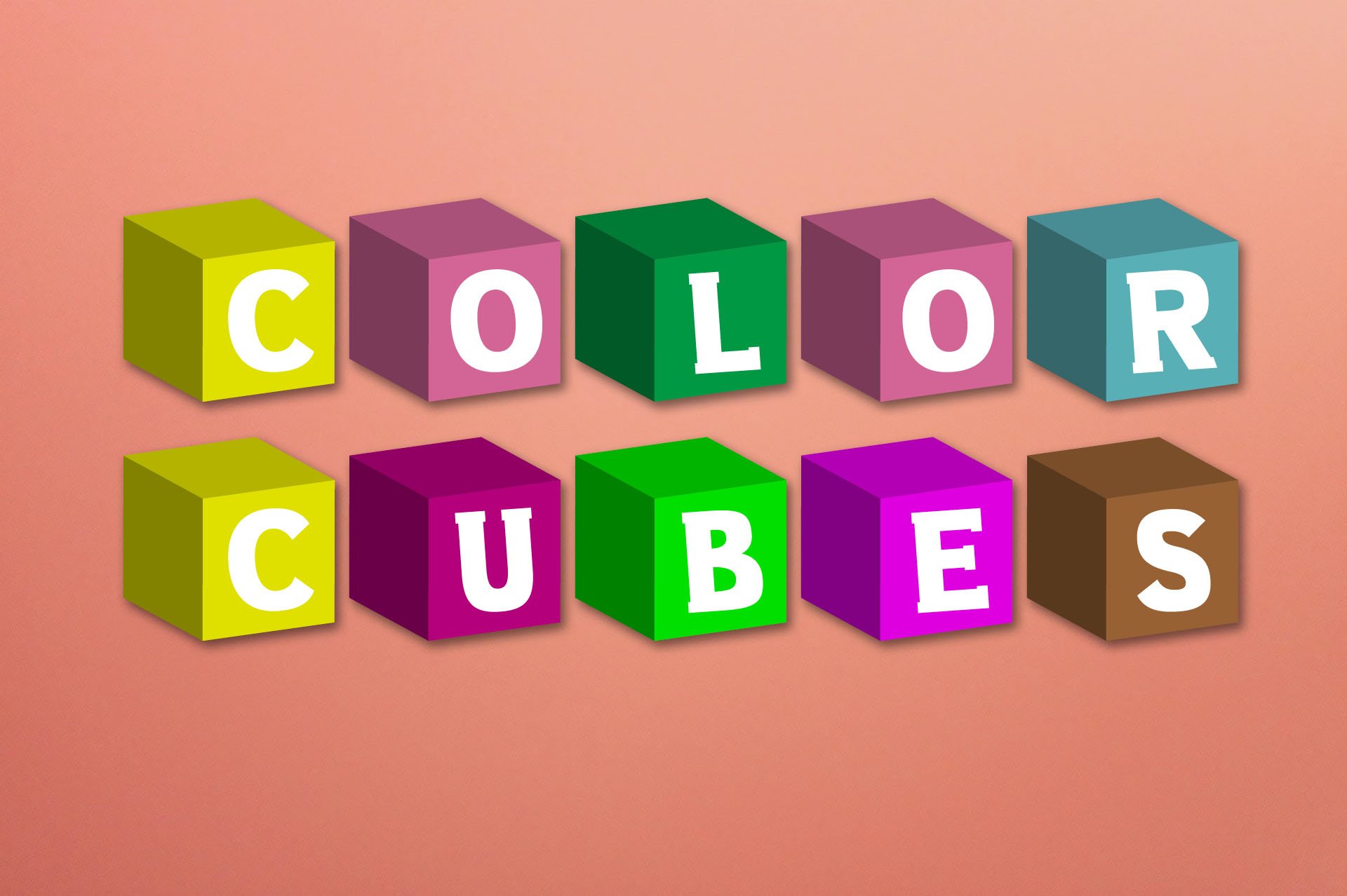 Color Cubes Font cover image.