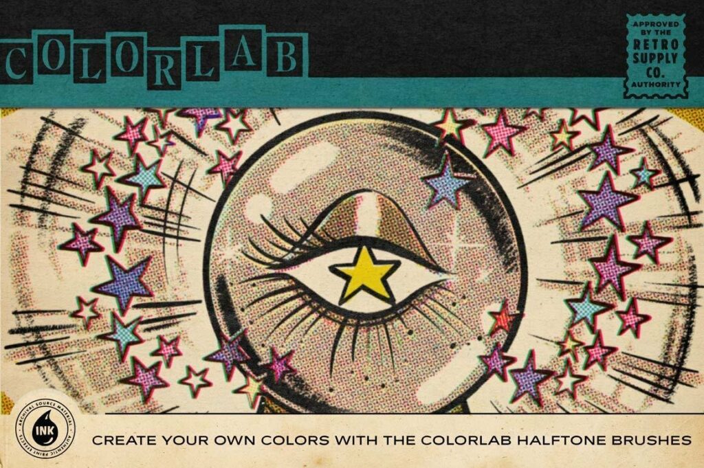 ColorLab Photoshop Vintage Comic Kit – MasterBundles