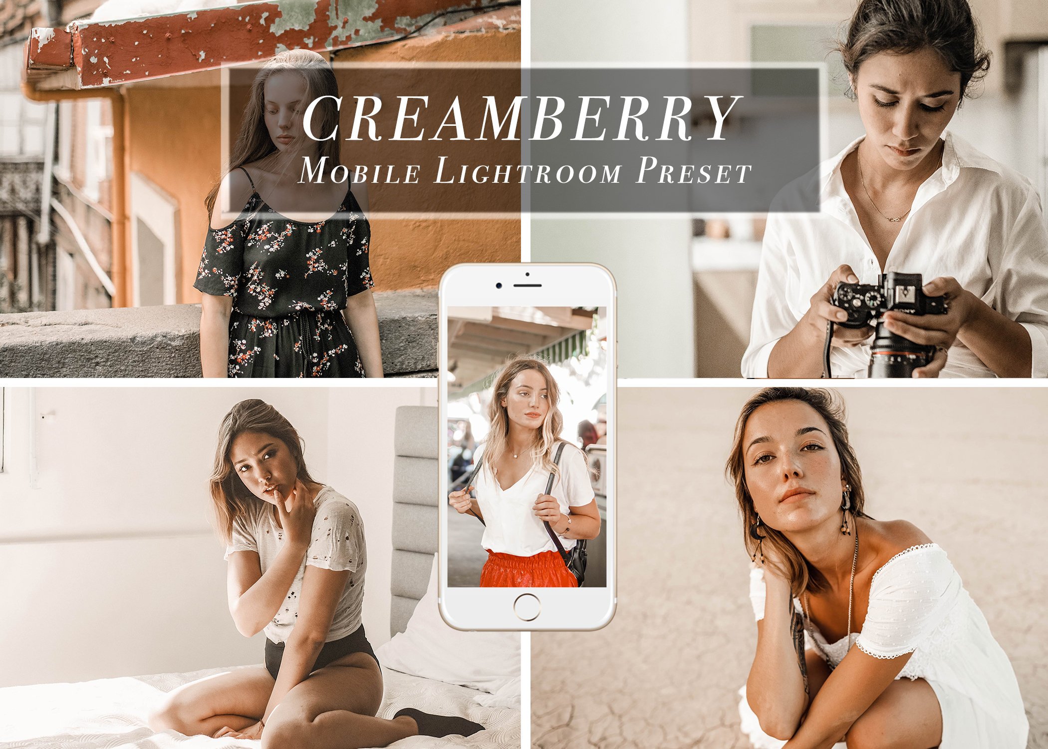 Creamy mobile Lightroom Presetcover image.