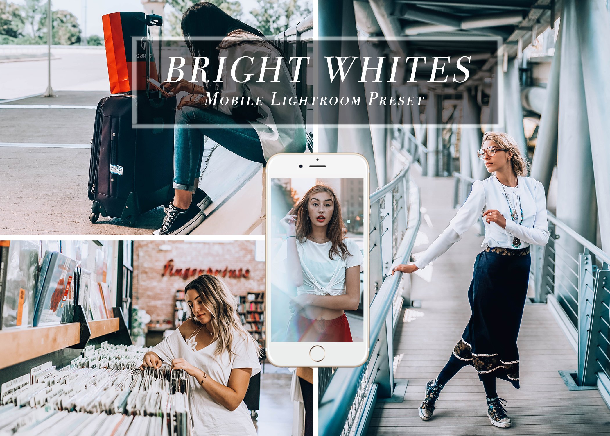 Lightroom Presets - Bright Whitescover image.