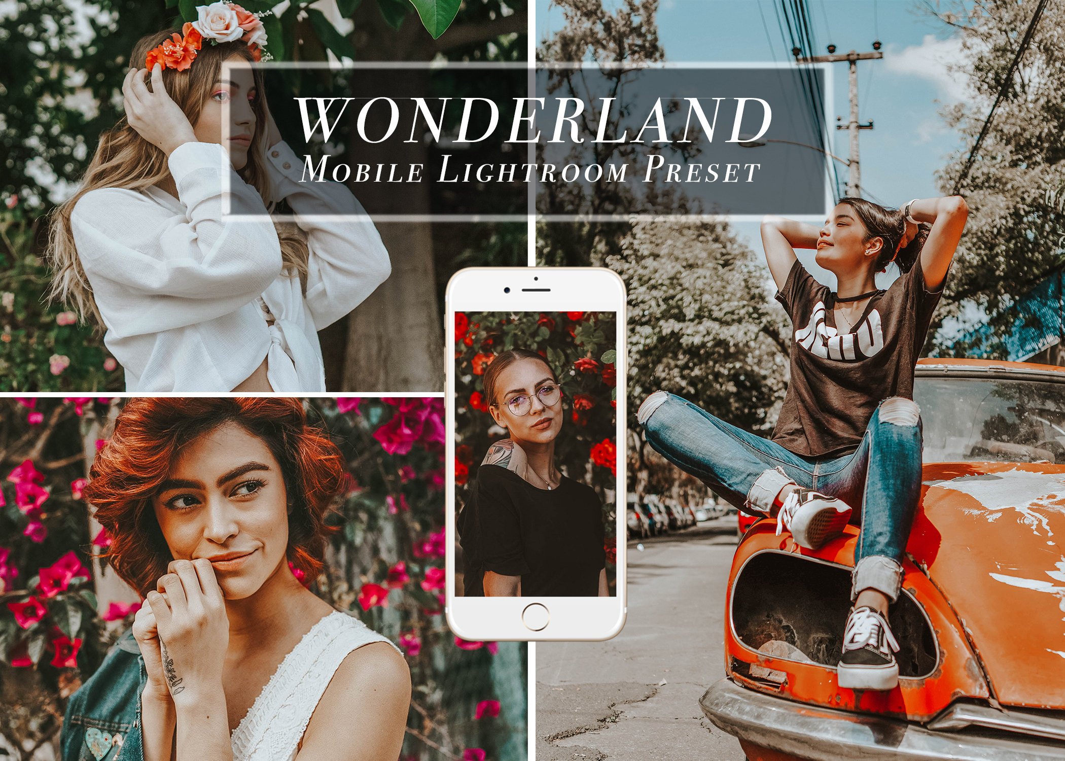 Mobile Lightroom Preset - Wonderlandcover image.