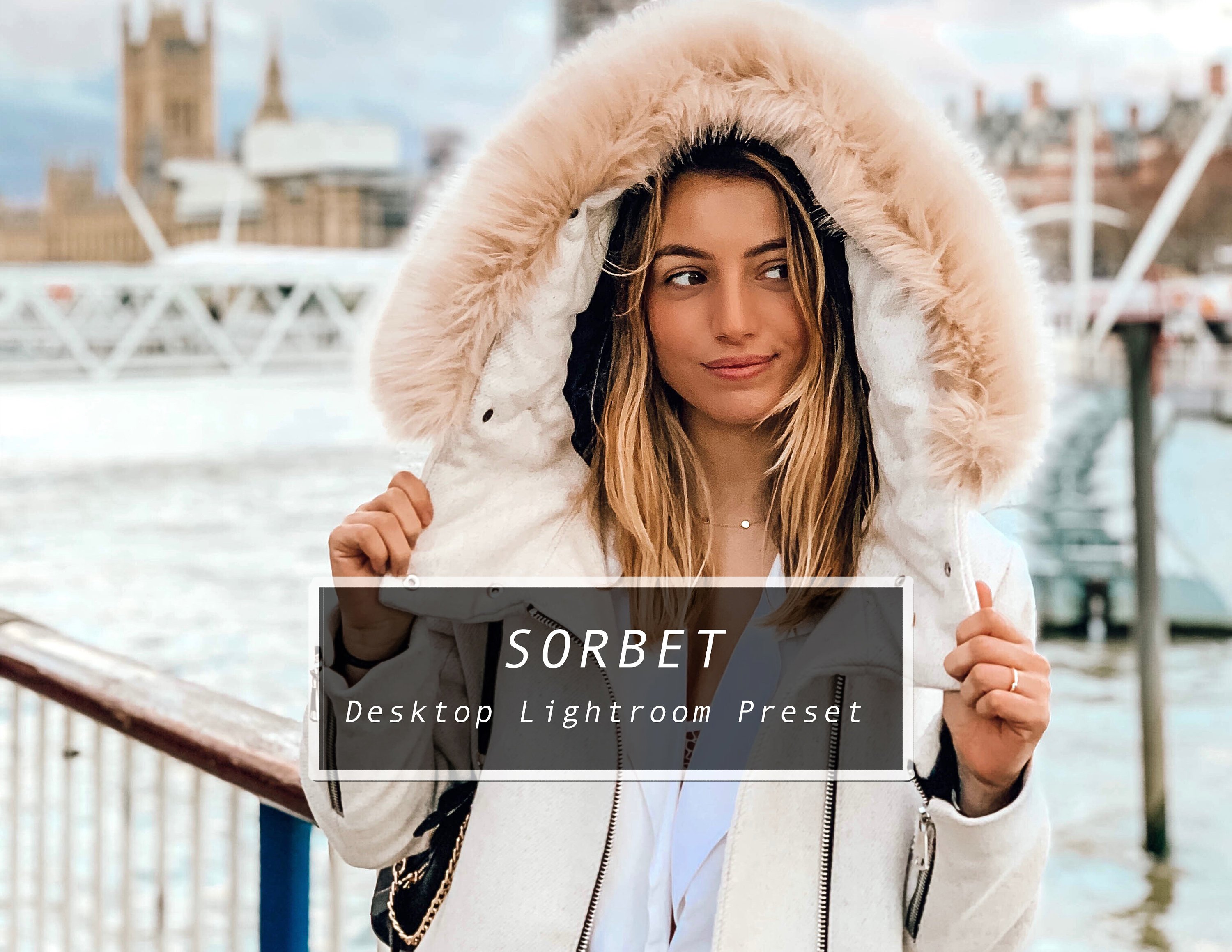 Desktop Lightroom Preset SORBETcover image.