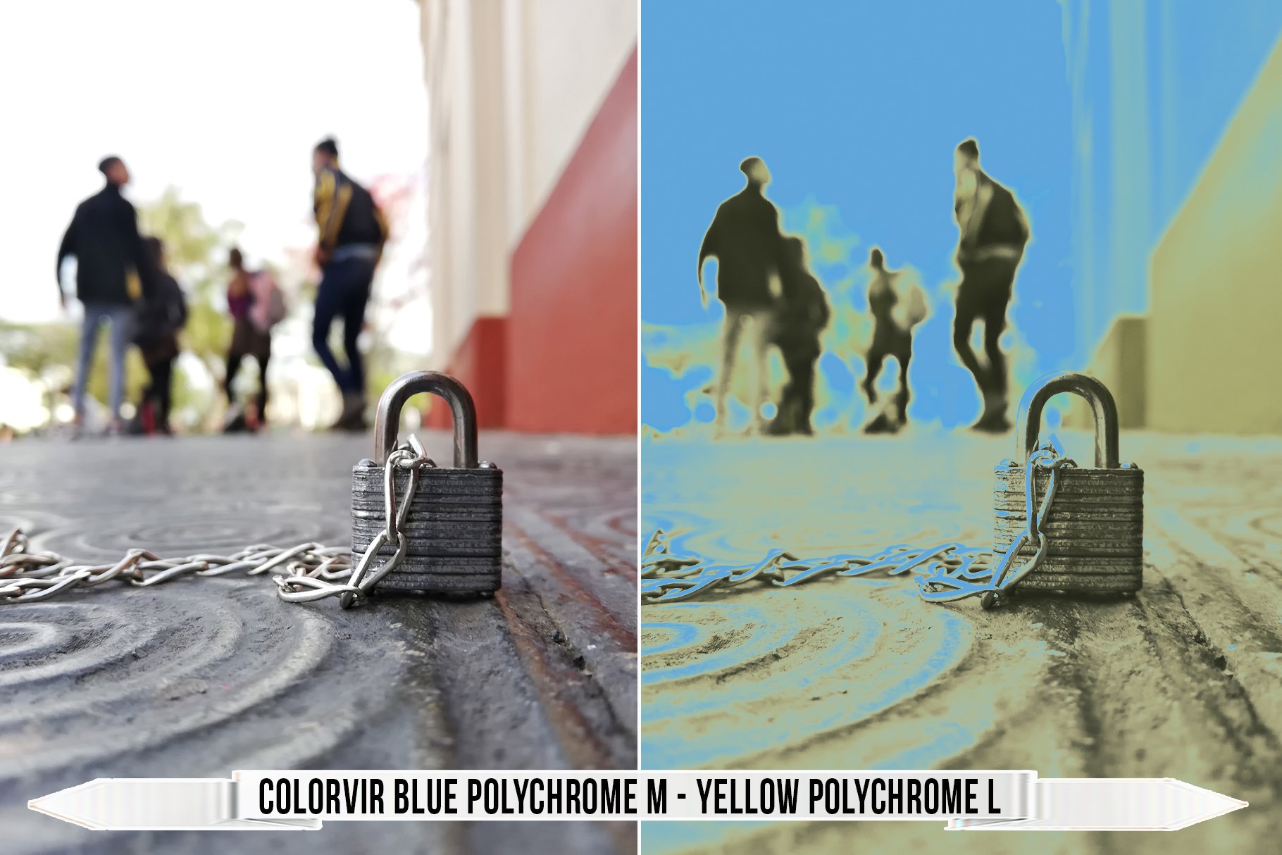 colorvir blue polychrome m yellow polychrome l 922