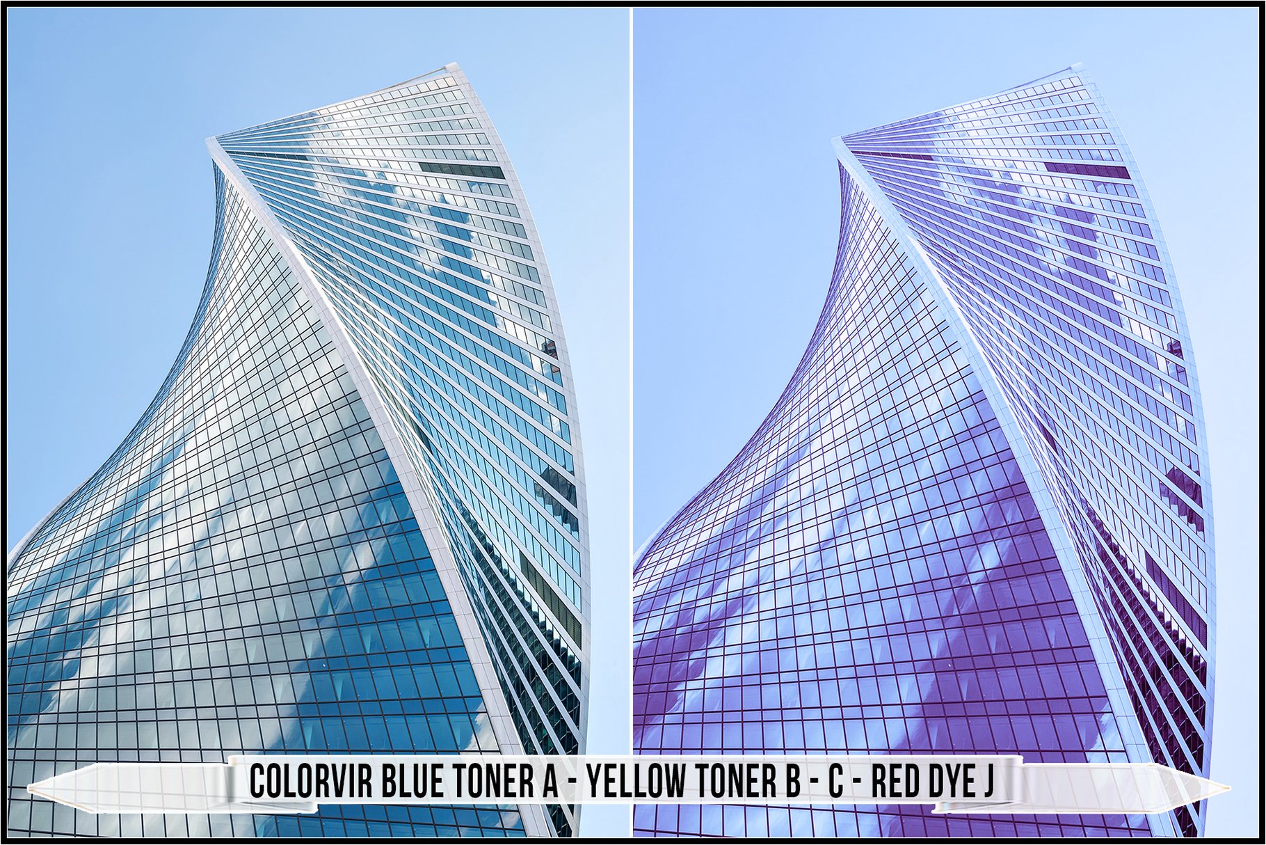 colorvir blue toner a yellow toner b c red dye j 868