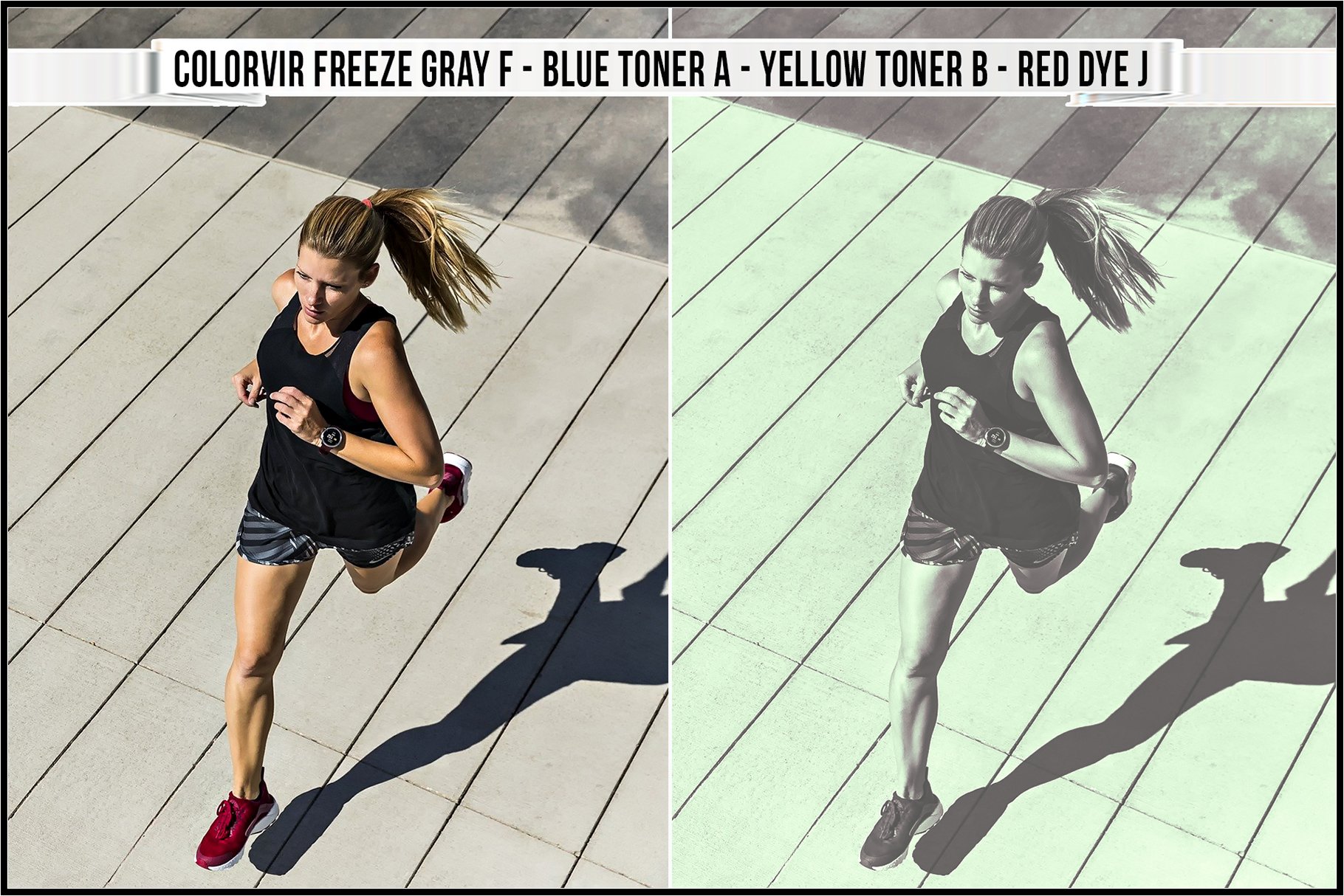 colorvir freeze gray f blue toner a yellow toner b red dye j 785